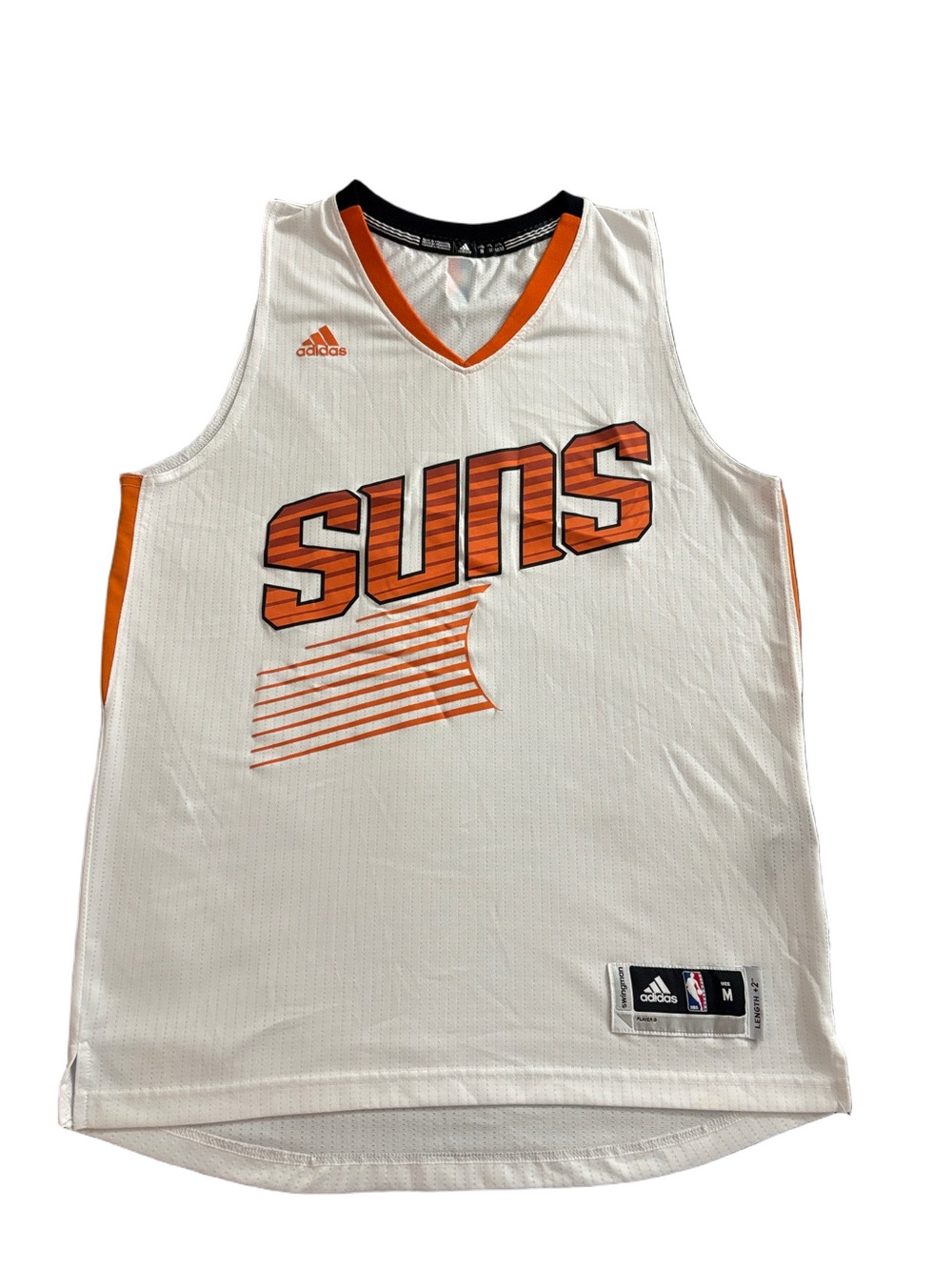 Adidas Phoenix Suns Swingman NBA Jersey White Orange Men’s M +2